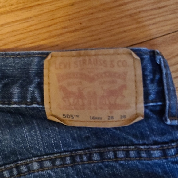 Levi's 505 Straight Jeans 28x28 - Picture 5 of 5